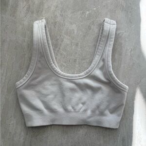 ALO Women's White Sports Bra